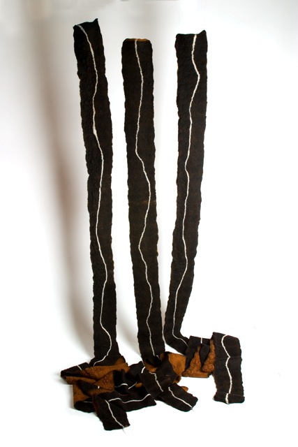 installation view of Long Thins